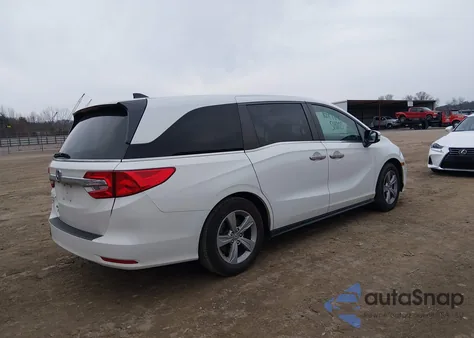 2020 Honda Odyssey Ex-L/Ex-L W/Navi Res from USA, damaged, VIN 5FNRL6H73LB048293